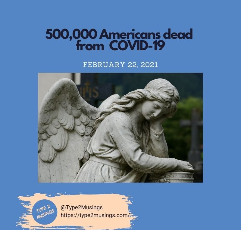 500,000 people dead due to COVID-29