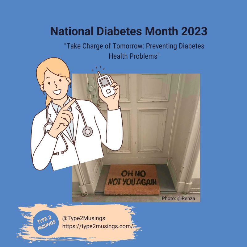 November is National Diabetes Month. This year’s focus is on taking action to prevent diabetes health problems.